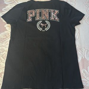 PINK Short sleeve tee